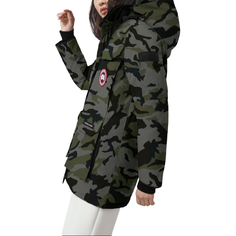 (Women) Canada Goose Expedition  Long Parka Jacket Windproof Camo Print Coastal Grey. 4660LAP-831 圖 8