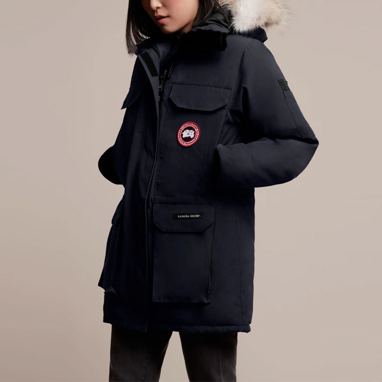 Purchase (Women) Canada Goose Expedition Fusion Fit Parka - Deep Blue 4660LA-67