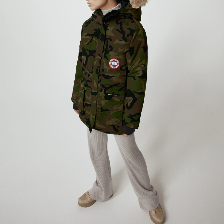 (Women) Canada Goose Expedition FW21 Red Badge Camo Down Parka Coat. 4660LP-316 圖 5
