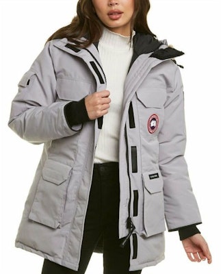(W) Canada Goose Parka Expedición Rojo Clásico Edición Esquí Gris Moonstone 4660L-439 Purchase (W) Canada Goose Parka Expedición Rojo Clásico Edición Esquí Gris Moonstone 4660L-439