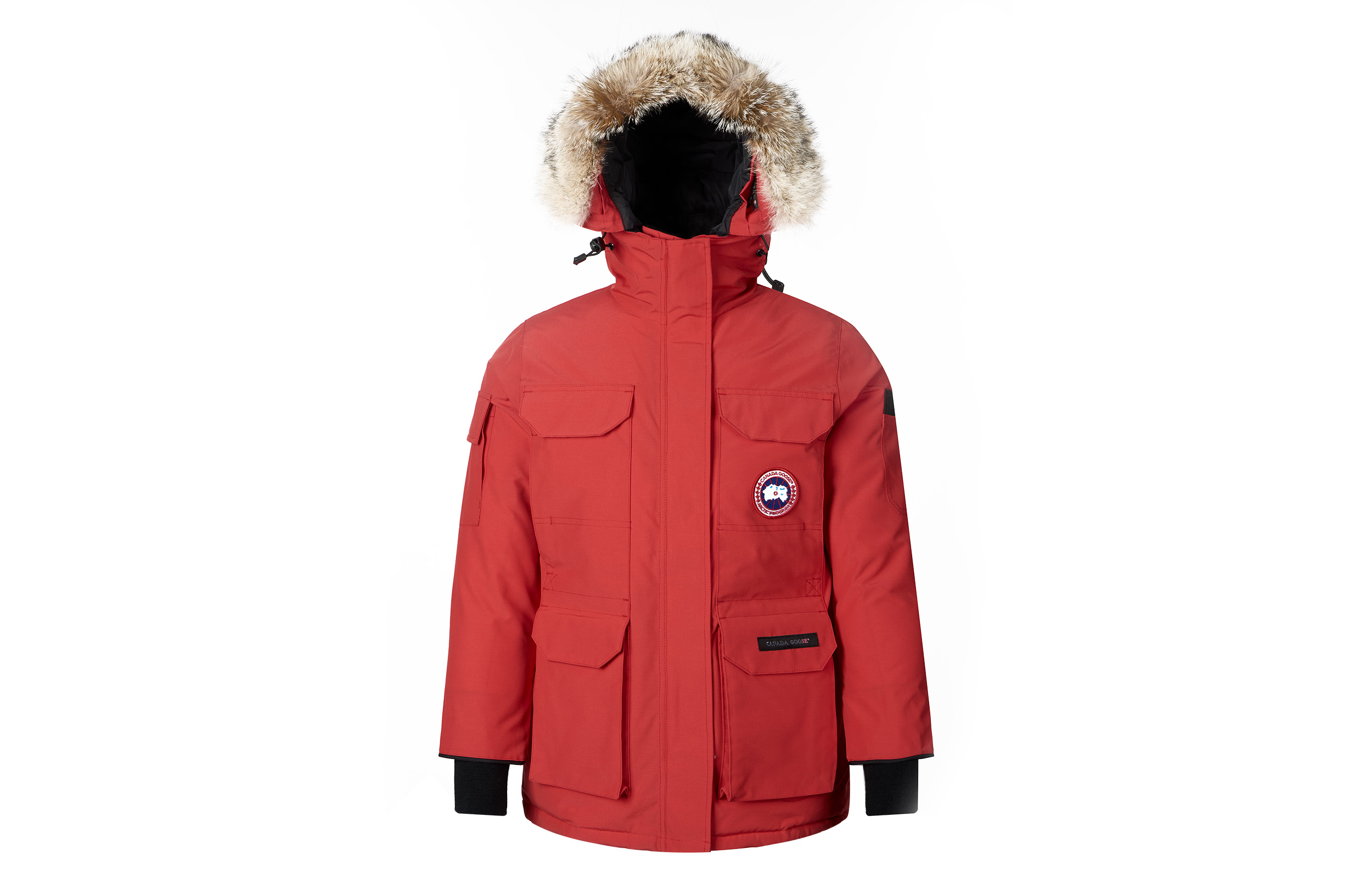 (Women) Canada Goose Expedition Parka Red Label Fusion Fit Red Winter Jacket 4660LA-11