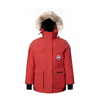 (Women) Canada Goose Expedition Parka Red Label Fusion Fit Red Winter Jacket 4660LA-11