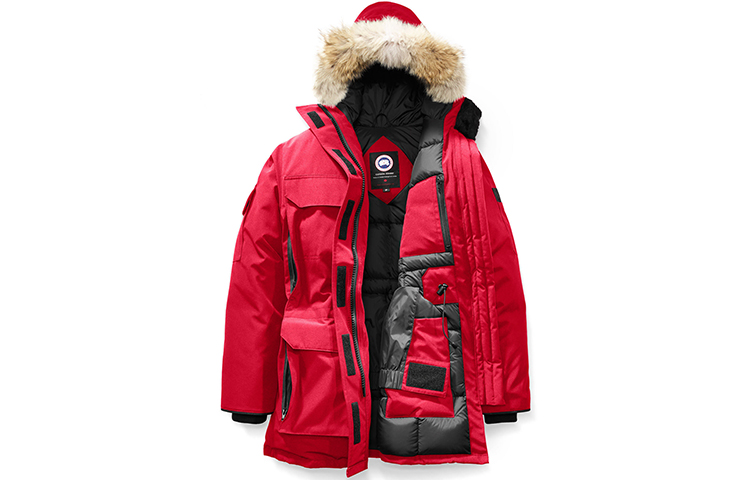 Order (W) Canada Goose Expedition Parka Red Label Fusion Fit Jaket Musim Sejuk Merah 4660LA-11