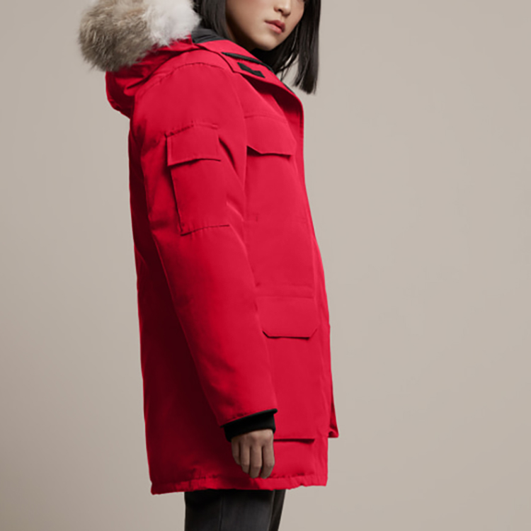 Details for (W) Canada Goose Expedition Parka Red Label Fusion Fit Jaket Musim Sejuk Merah 4660LA-11