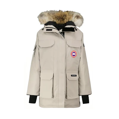 (Women) Canada Goose Expedition Parka Winter Long Down Jacket Gray - Waterproof & Warm 4660L-432