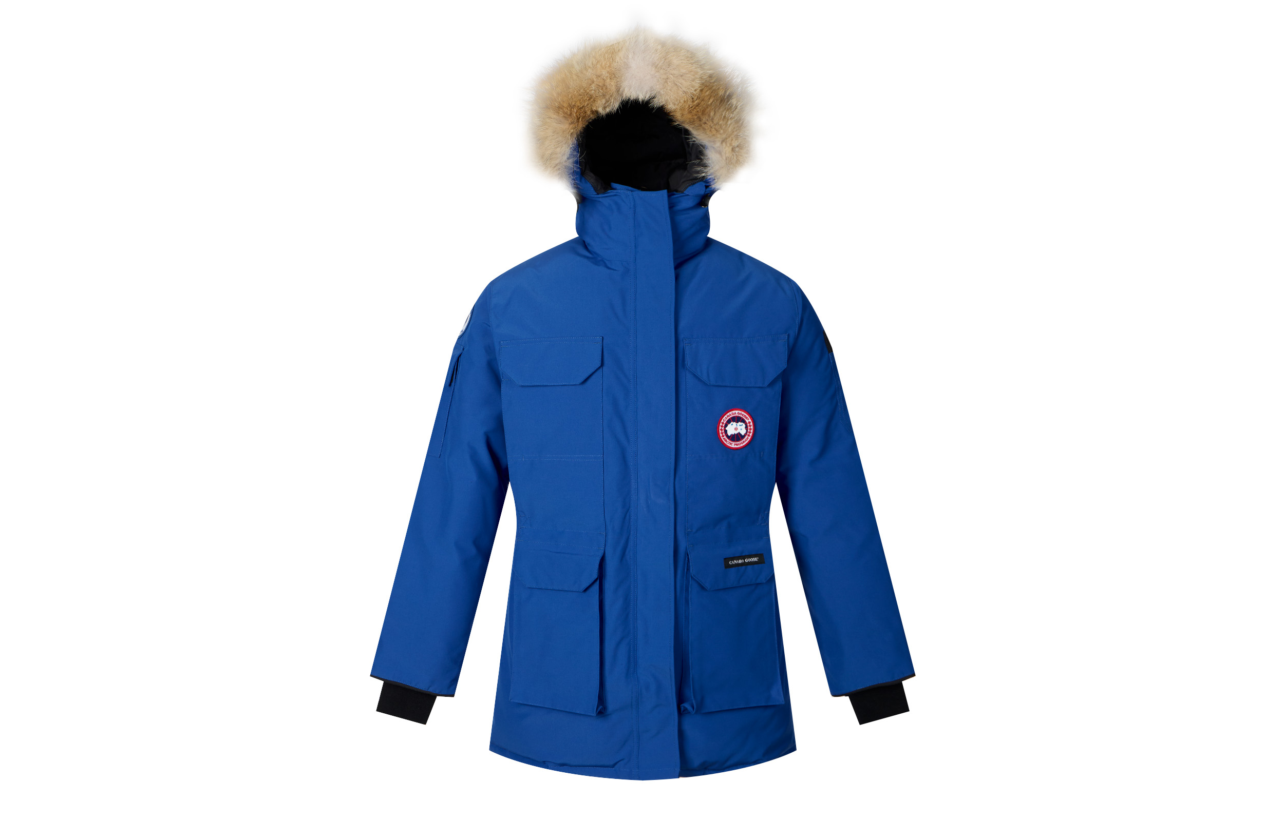 (Women) Canada Goose Expedition PBI Red Label Waterproof Down Parka with Fur Trim 4565LPB-64