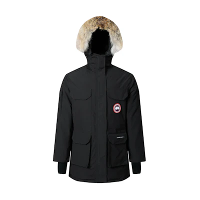 (Women) Canada Goose Expedition Red Label Black Parka Winter Jacket 4660L-61