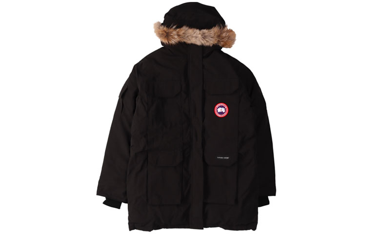 Lookbook (W) Canada Goose Expedition Red Label Jaket Musim Dingin Parka Hitam 4660L-61