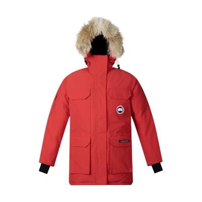(Women) Canada Goose Expedition Red Label Parka Red Jacket Winter Outerwear 4660L-11