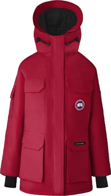 (W) Canada Goose Expedition Parka Merah Jaket Musim Sejuk Outerwear Lelaki/Wanita. 4660L-11 Shop (W) Canada Goose Expedition Parka Merah Jaket Musim Sejuk Outerwear Lelaki/Wanita. 4660L-11