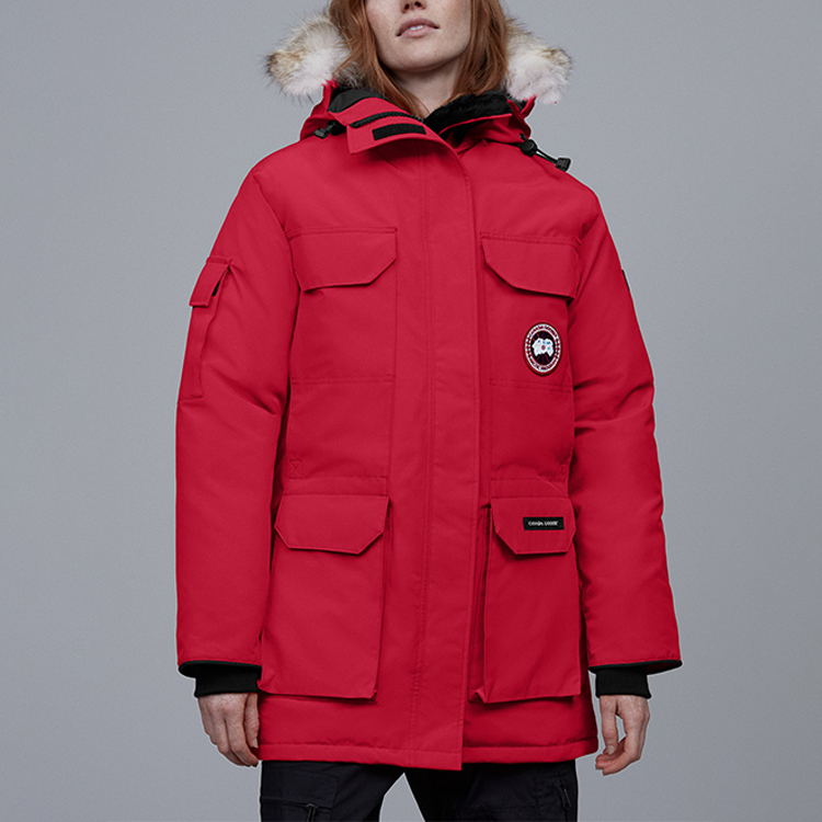 Purchase (W) Canada Goose Expedition Parka Merah Jaket Musim Sejuk Outerwear Lelaki/Wanita. 4660L-11