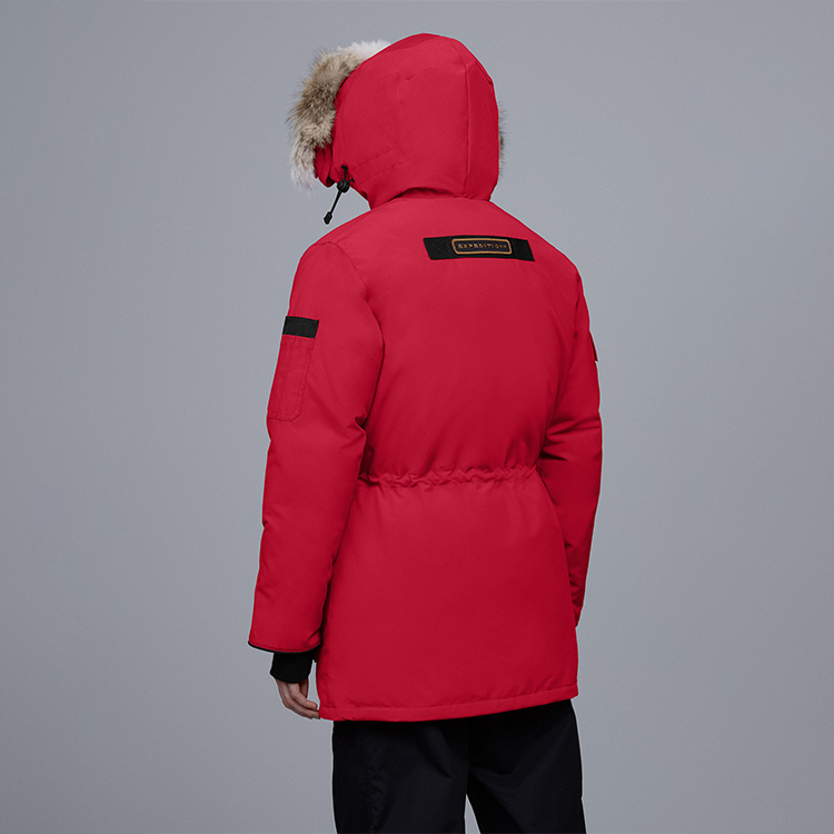 Details for (W) Canada Goose Expedition Parka Merah Jaket Musim Sejuk Outerwear Lelaki/Wanita. 4660L-11