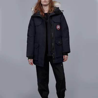 (Women) Canada Goose Expedition Red Label Parka Waterproof Long Down Coat Women Navy 4660L-67 Lookbook (Women) Canada Goose Expedition Red Label Parka Waterproof Long Down Coat Women Navy 4660L-67