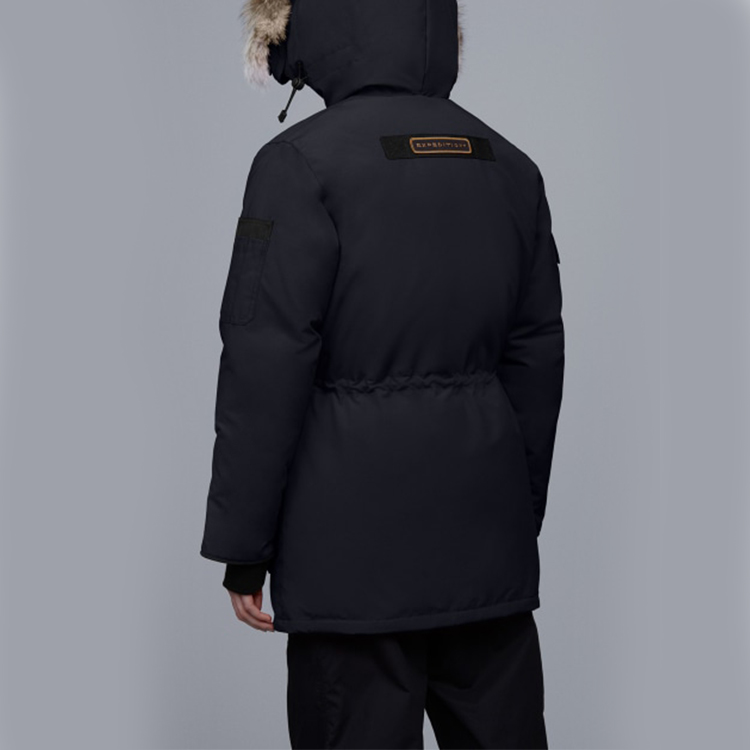 Shop (Women) Canada Goose Expedition Red Label Parka Waterproof Long Down Coat Women Navy 4660L-67