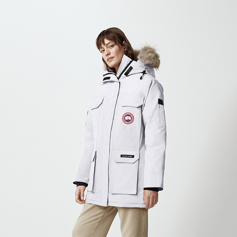 Cheap (W) Canada Goose Expedition Red Label Parka Jaket Kalispas Tahan Air Bulu 4660L-433