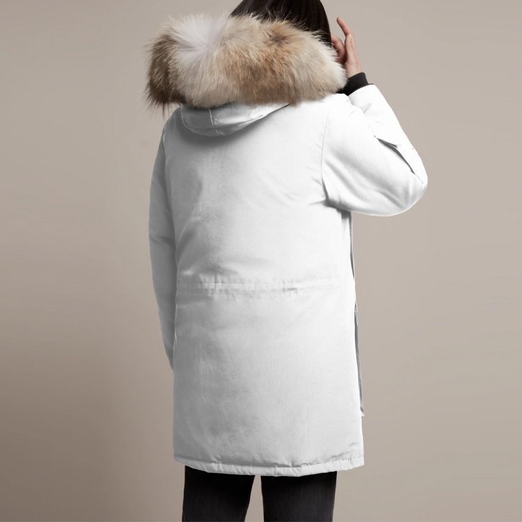 Purchase (W) Parka Blanca Impermeable Canada Goose Expedition Red Label de Plumas. 4660LA-433