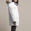 Cheap (W) Parka Blanca Impermeable Canada Goose Expedition Red Label de Plumas. 4660LA-433