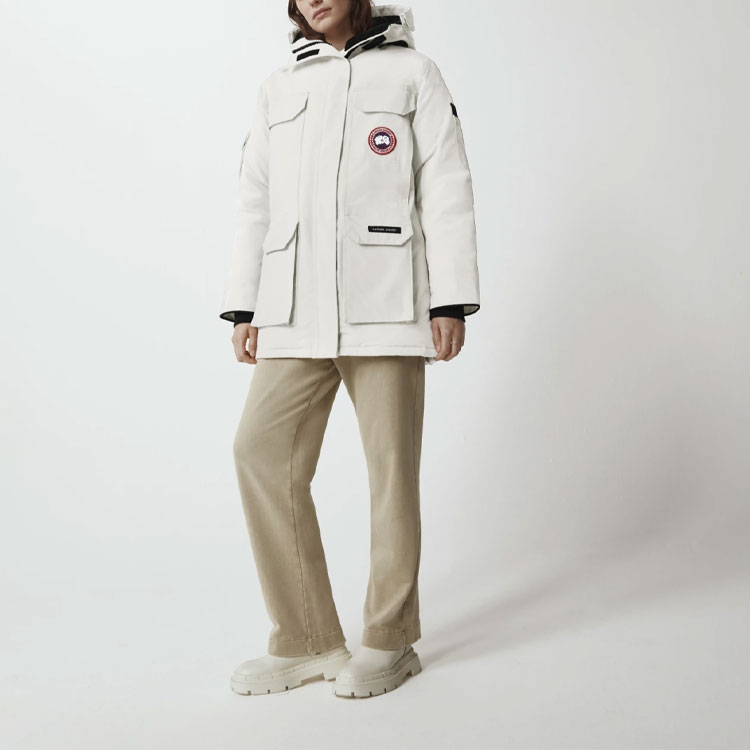 Purchase (W) Canada Goose Expedition Red Label Parka Kalis Air - Putih Dawn 4660L-827