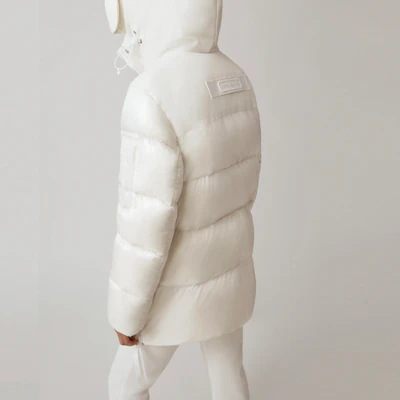 (W) 加拿大鹅Expedition SS22长款派克外套米色-防水带毛边帽 4660LRF1-99 Details for (W) 加拿大鹅Expedition SS22长款派克外套米色-防水带毛边帽 4660LRF1-99
