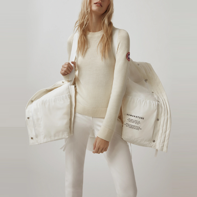 (Women) Canada Goose Expedition SS22  Long Parka Beige - Waterproof with Fur Trim Hood 4660LRF1-99 圖 7