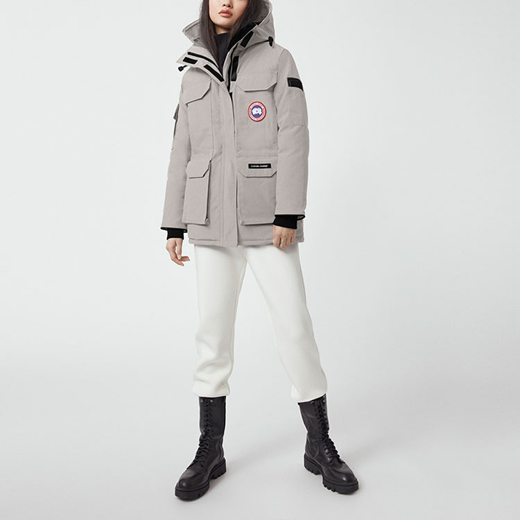 (Women) Canada Goose Expedition Waterproof Windproof Winter Parka Jacket Women Grey. 4660LA-432 圖 3