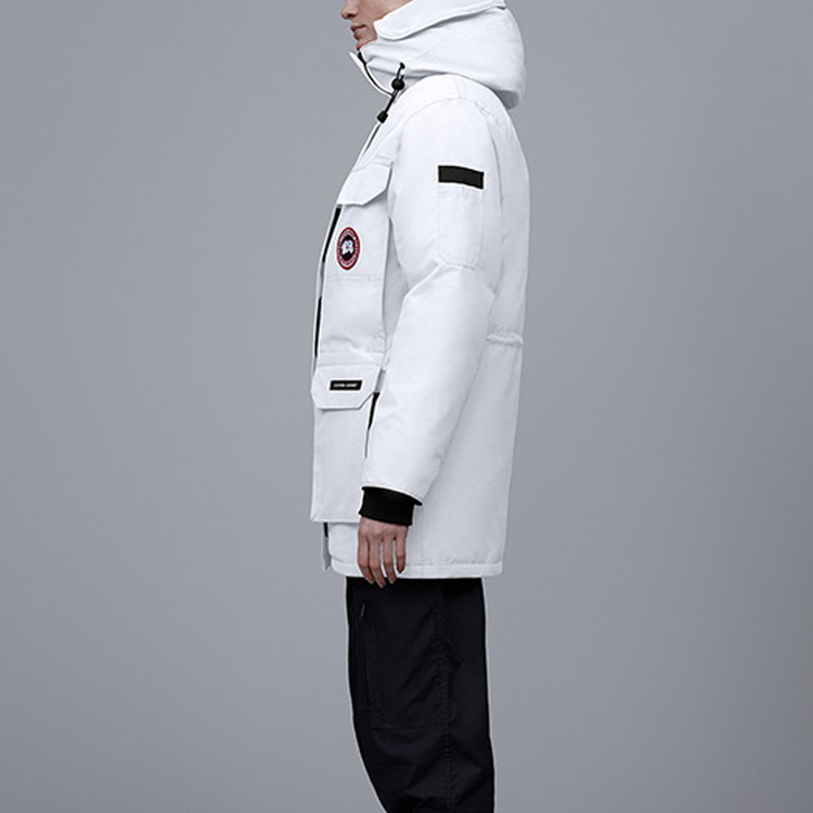 Details for (Women) Canada Goose Expedition White Fur Parka, Ski Season Windproof Waterproof 4565LPB-25