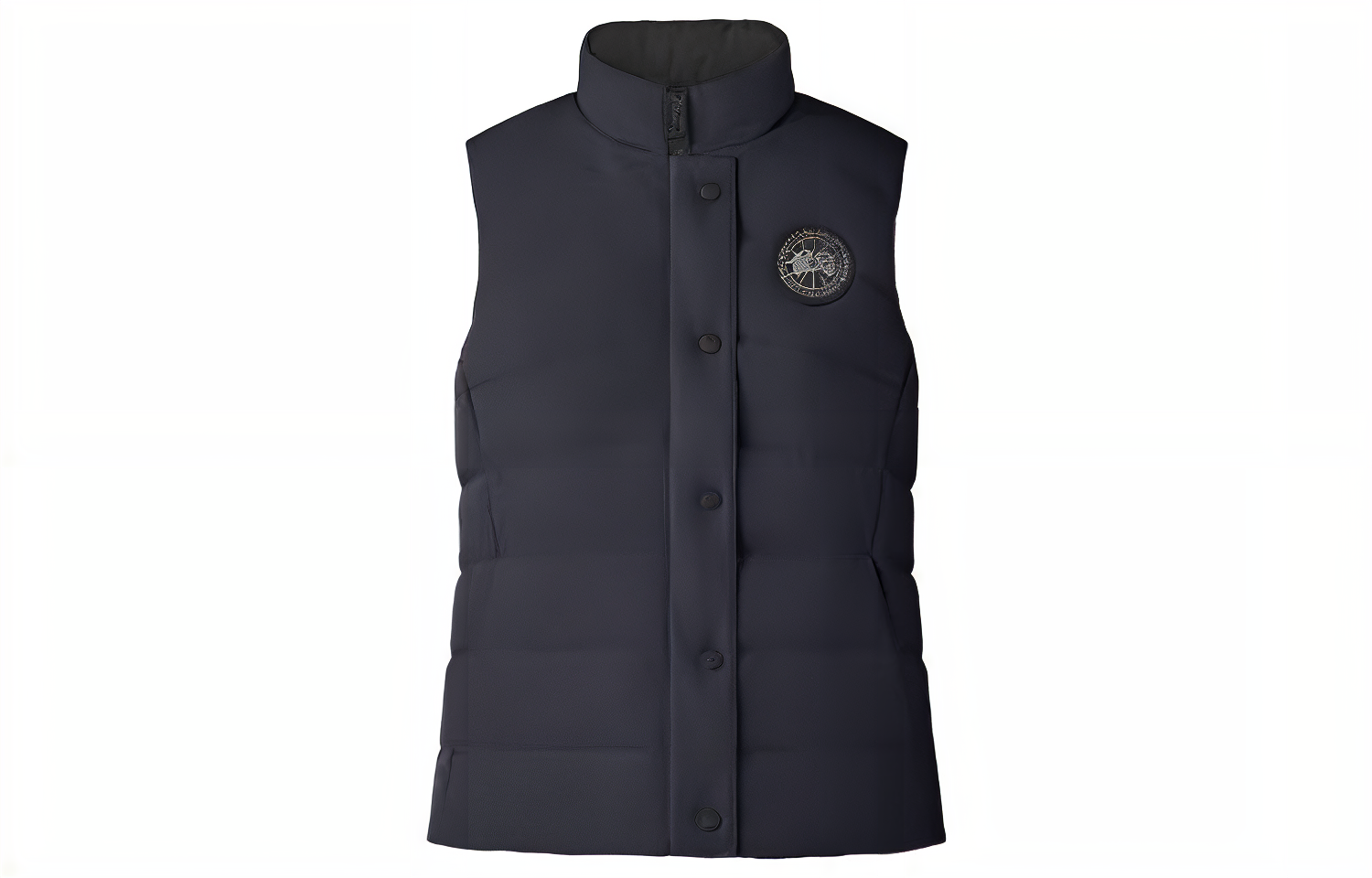 (Women) Canada Goose Freestyle Black Label  Down Vest Navy Water-Resistant 2836LB-67