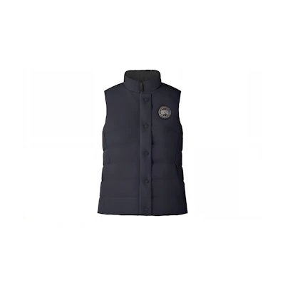 (Women) Canada Goose Freestyle Black Label Down Vest Navy Water-Resistant 2836LB-67