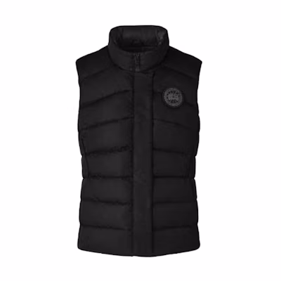 (Women) Canada Goose Freestyle Black Label Down Vest - Black, Waterproof. 2836WB1-61
