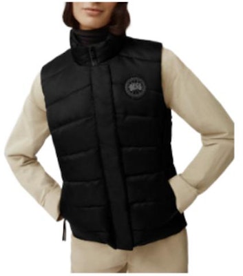 (Women) Canada Goose Freestyle Black Label Down Vest - Black, Waterproof. 2836WB1-61 Order (Women) Canada Goose Freestyle Black Label Down Vest - Black, Waterproof. 2836WB1-61