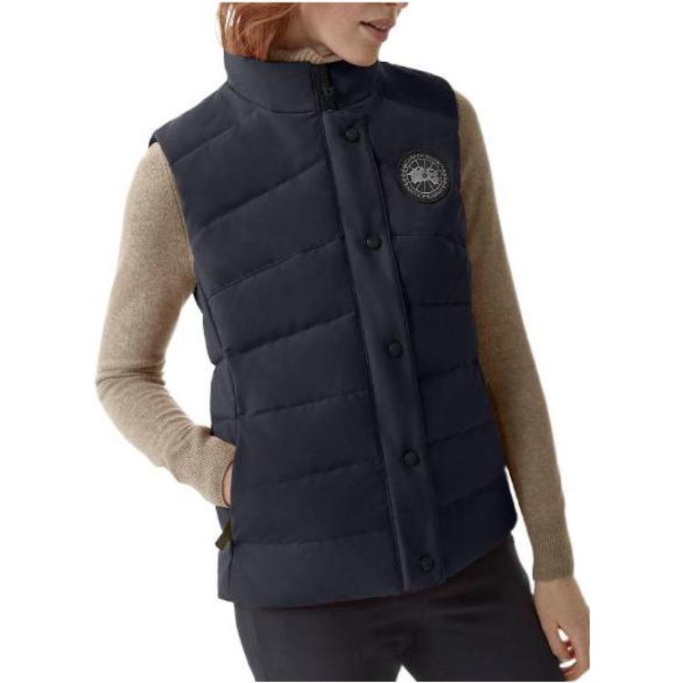 (Women) Canada Goose Freestyle Black Label  Down Vest Navy Water-Resistant 2836LB-67 圖 3