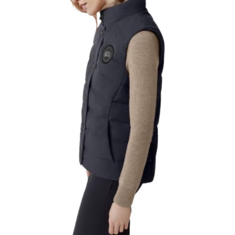 (Women) Canada Goose Freestyle Black Label  Down Vest Navy Water-Resistant 2836LB-67 圖 5