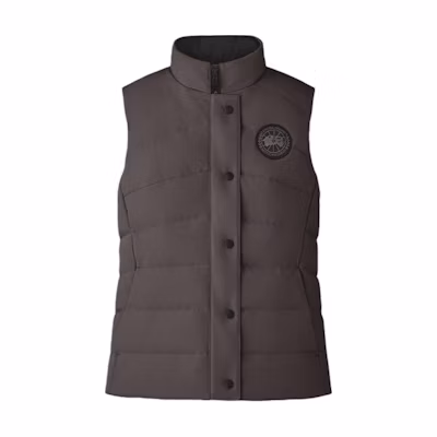 (Women) Canada Goose Freestyle Black Label Full-Zip Vest Coast Grey. 2836LB-811