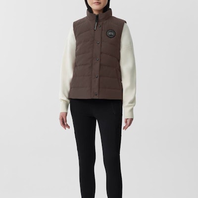 (W) 加拿大鹅 Freestyle 黑标全拉链马甲 海岸灰 2836LB-811 Shop (W) 加拿大鹅 Freestyle 黑标全拉链马甲 海岸灰 2836LB-811