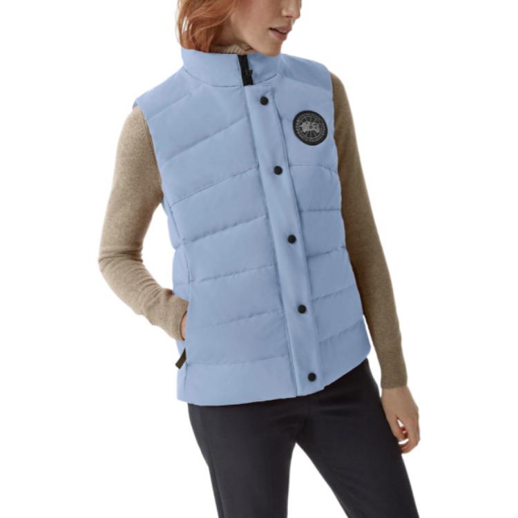 (Women) Canada Goose Freestyle Black Label Waterproof Dawn Blue  Down Vest 2836LB-854 圖 5