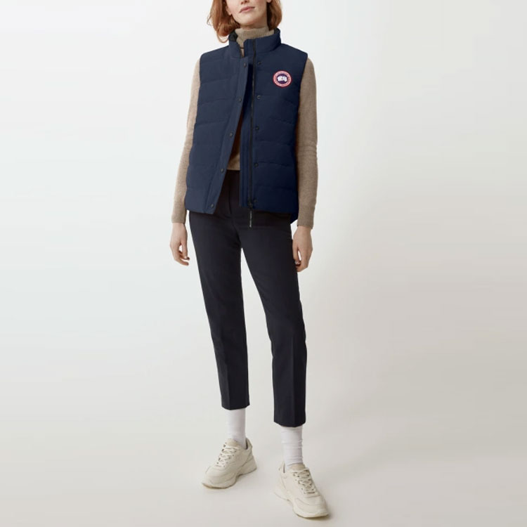 Shop (W) 加拿大鹅 Freestyle FW21 防水羽绒马甲 深海蓝色. 2836L-63