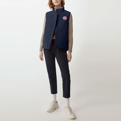 (W) 加拿大鹅 Freestyle FW21 防水羽绒马甲 深海蓝色. 2836L-63 Shop (W) 加拿大鹅 Freestyle FW21 防水羽绒马甲 深海蓝色. 2836L-63