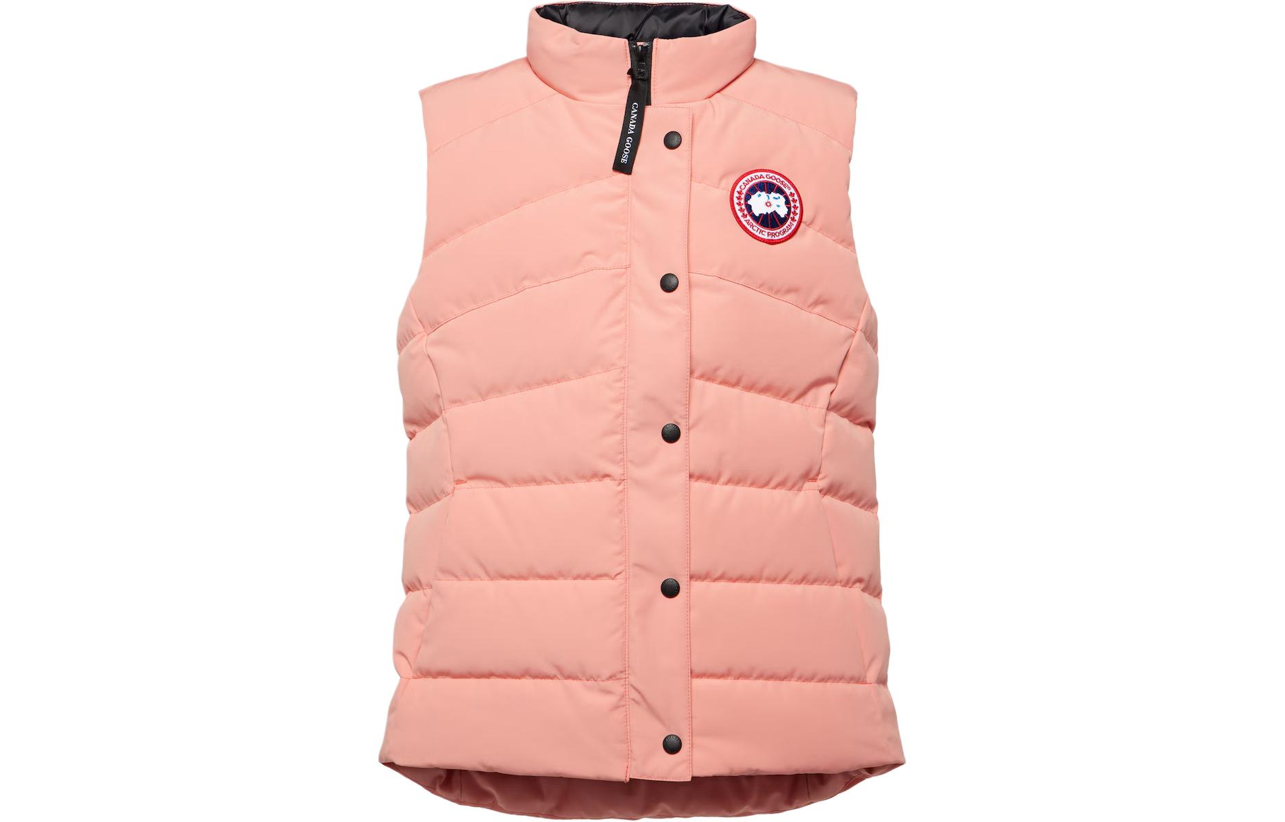 (Women) Canada Goose Freestyle Quilted Water-Resistant Down Vest Pink . 2836L16-66