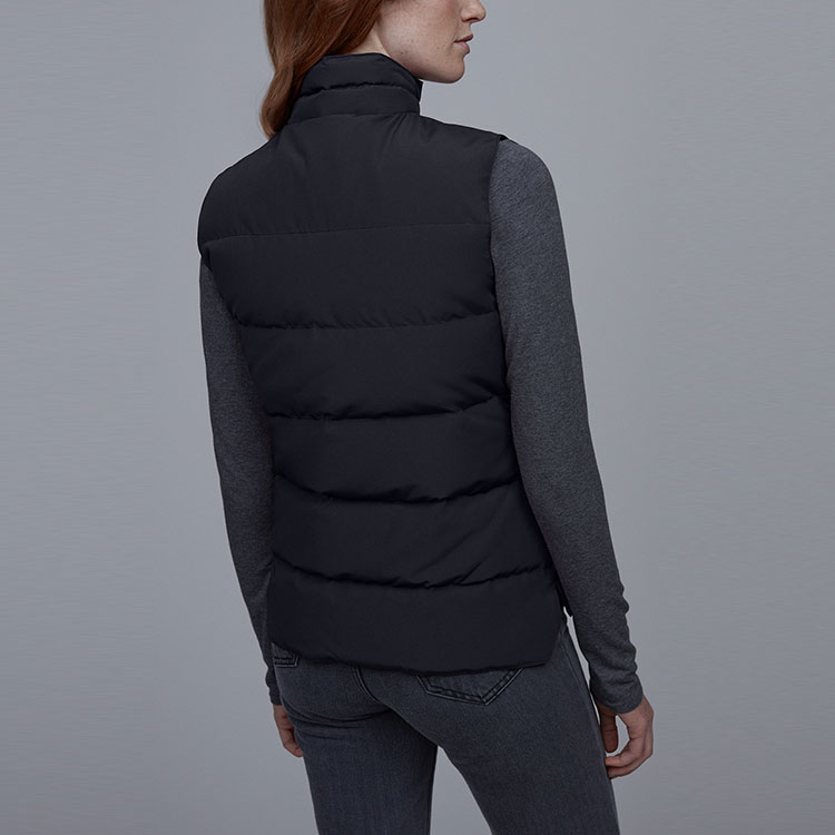 Details for (W) 加拿大鹅防水羽绒背心海军蓝红标款式 2832L-67