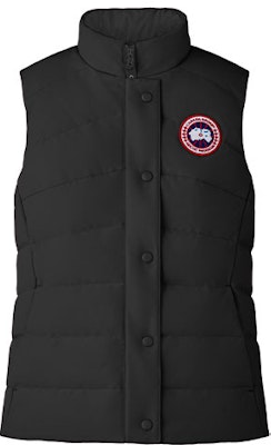 (Women) Canada Goose Freestyle Waterproof Down Vest with Logo Patch 2836L-61 Buy (Women) Canada Goose Freestyle Waterproof Down Vest with Logo Patch 2836L-61