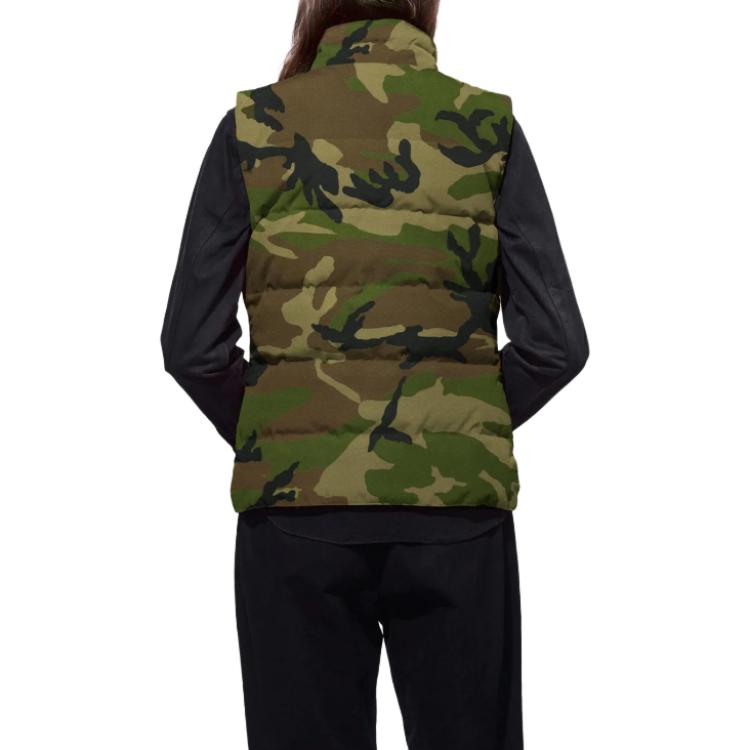 Shop (W) Canada Goose Freestyle Rompi Tahan Air Wanita Motif Camo. 2832L-316