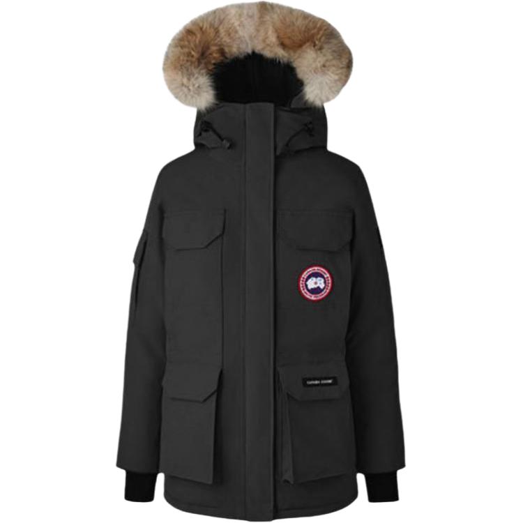 (Women) Canada Goose Fusion Fit Expedition Parka Black Winter Jacket 4660LA-61