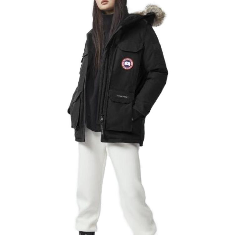 Details for (Women) Canada Goose Fusion Fit Expedition Parka Black Winter Jacket 4660LA-61