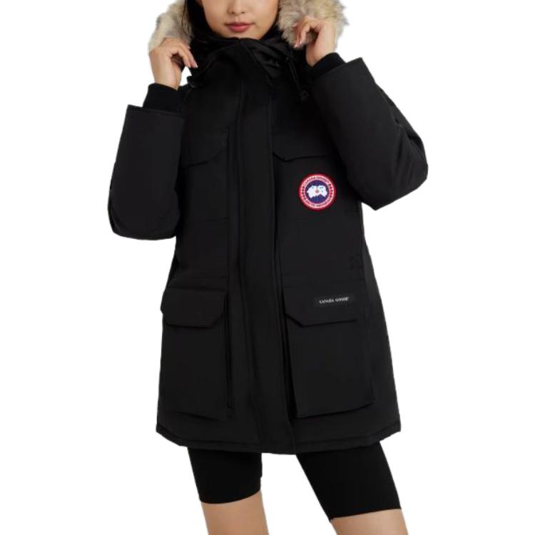 Sizing (Women) Canada Goose Fusion Fit Expedition Parka Black Winter Jacket 4660LA-61