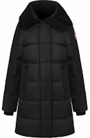 (Women) Canada Goose FW21 Altona Mid-Length Down Jacket Black Winter Coat. 3207L61 (Women) Canada Goose FW21 Altona Mid-Length Down Jacket Black Winter Coat. 3207L61