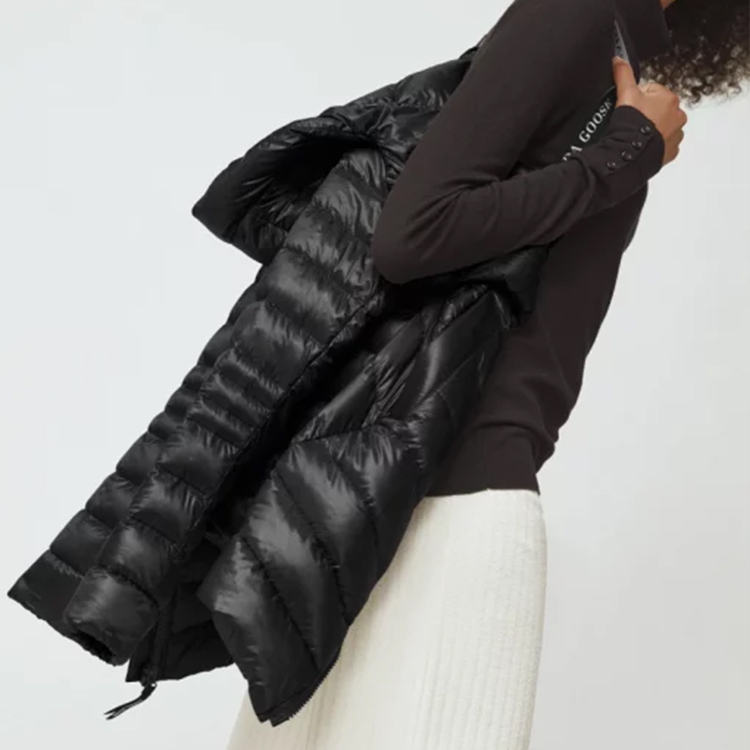 Details for (W) Canada Goose FW21 Cypress Hitam Jaket Musim Dingin Tahan Air dan Angin 2235L-61