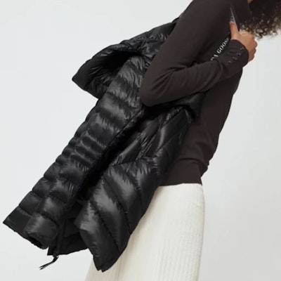 (W) Canada Goose FW21 Cypress Hitam Jaket Musim Dingin Tahan Air dan Angin 2235L-61 Details for (W) Canada Goose FW21 Cypress Hitam Jaket Musim Dingin Tahan Air dan Angin 2235L-61