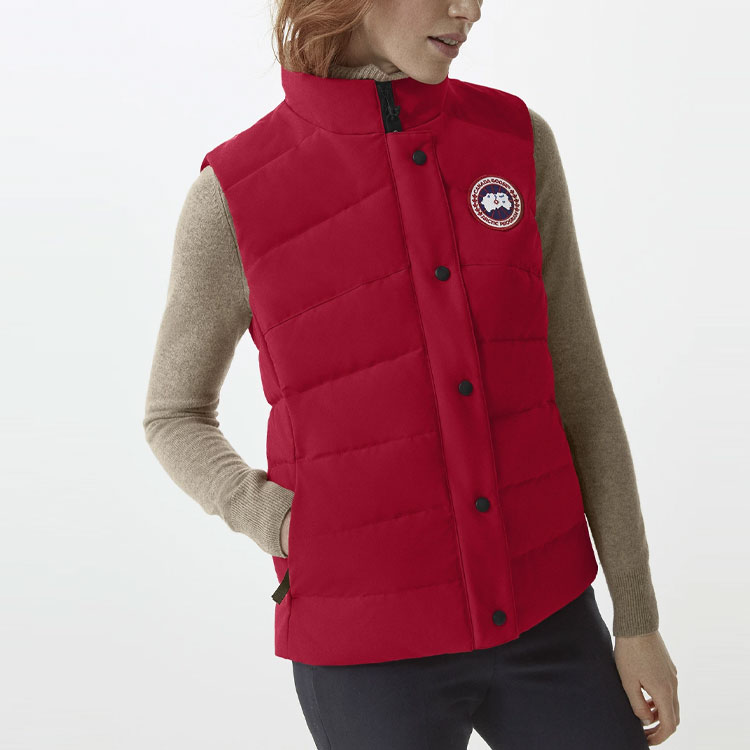 (Women) Canada Goose FW21 Freestyle Red Waterproof Down Vest with Logo. 2836L-11 圖 4
