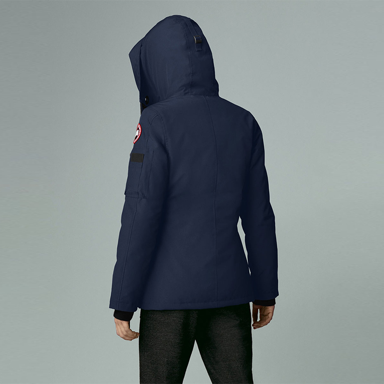 Purchase (W) Canada Goose FW21 Montebello Parka Jaket Musim Sejuk Biru Navy. 2530L-63