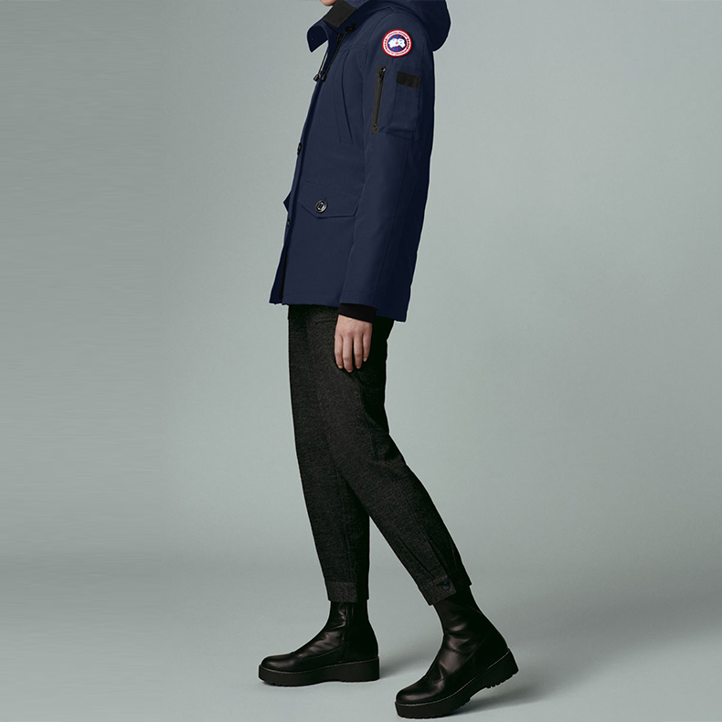 Details for (W) Canada Goose FW21 Montebello Parka Jaket Musim Sejuk Biru Navy. 2530L-63